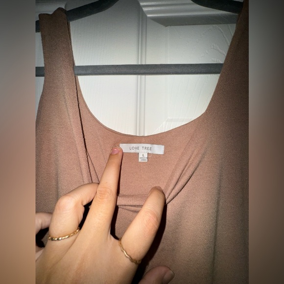 Tan Jumpsuit - Picture 3 of 6